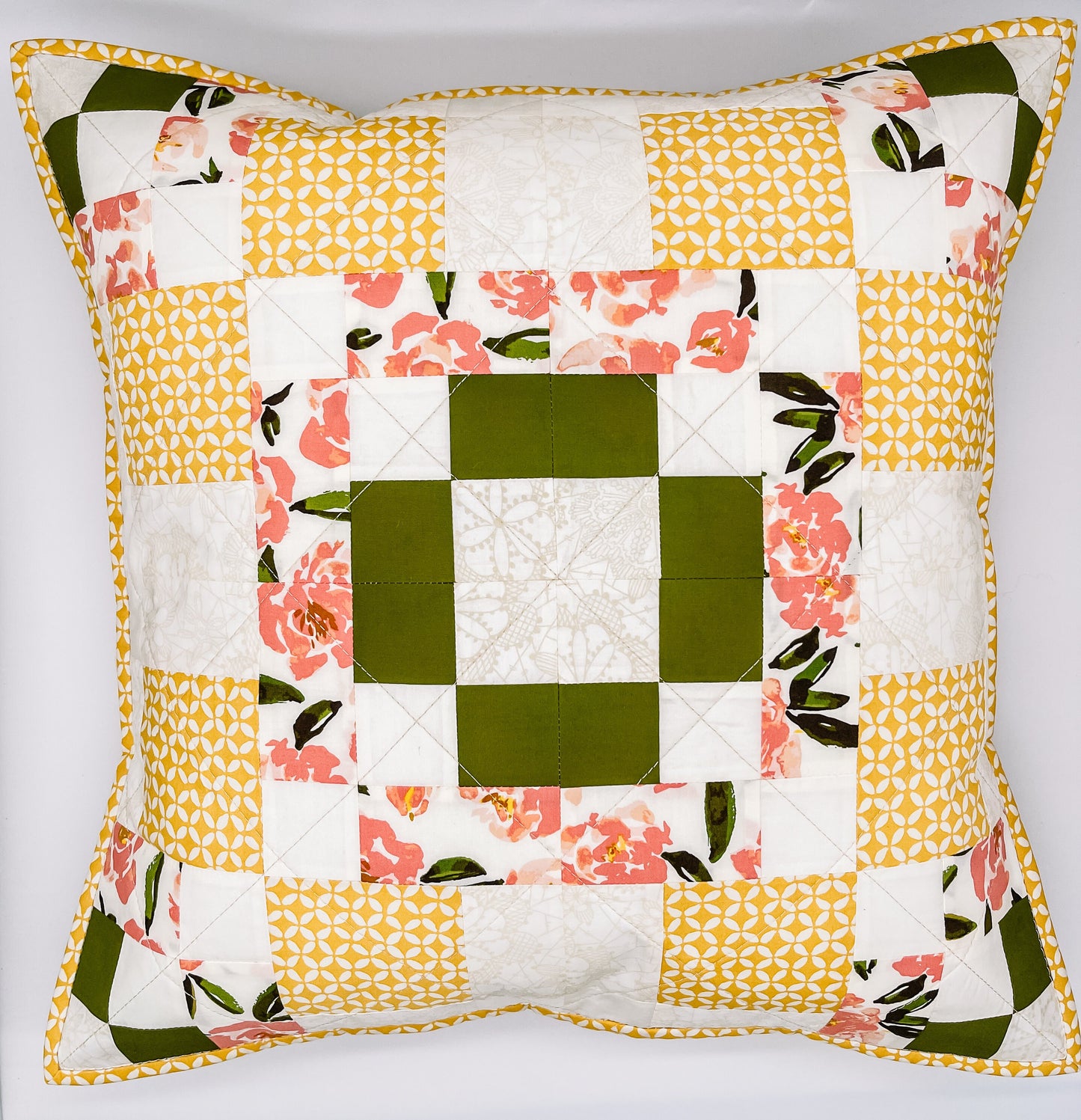 Lemon Squared Quilt Pattern - PDF Pattern