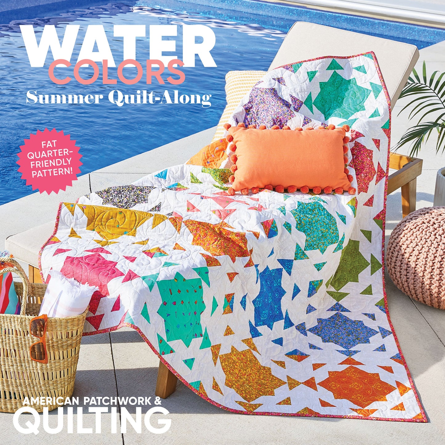Water Colors Quilt Pattern - PDF Pattern